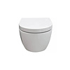Wandcloset easy flush rimfree compact met toiletzitting softclose en quickrelease