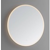Ronde spiegel met directe verlichting 80 incl. spiegelverwarming