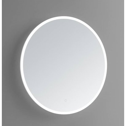 Ronde spiegel met LED verlichting en 3 kleur instelbaar & dimbaar 100 incl. spiegelverwarming