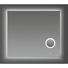 Spiegel met indirecte verlichting en make-up spiegel 80