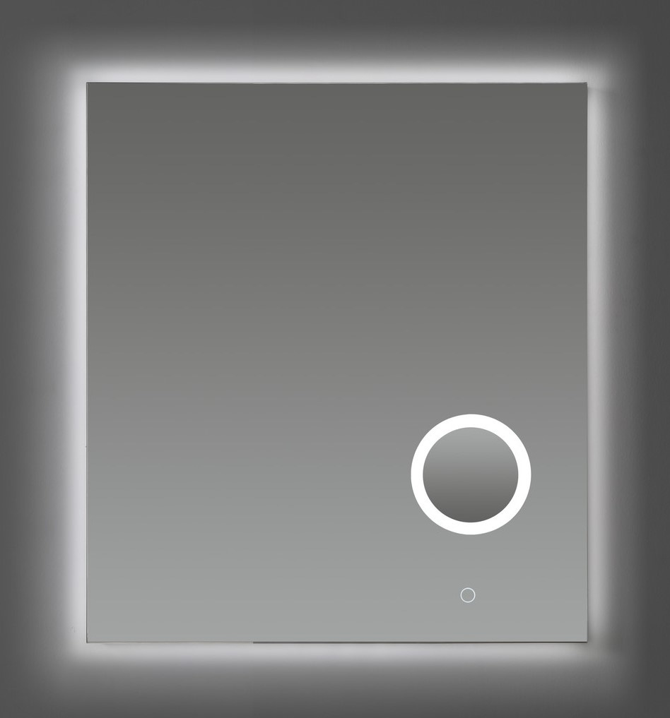 Spiegel met indirecte verlichting en make-up spiegel 60
