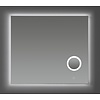Spiegel met indirecte verlichting en make-up spiegel 80 incl. spiegelverwarming