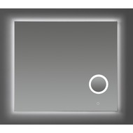 Spiegel met indirecte verlichting en make-up spiegel 80 incl. spiegelverwarming