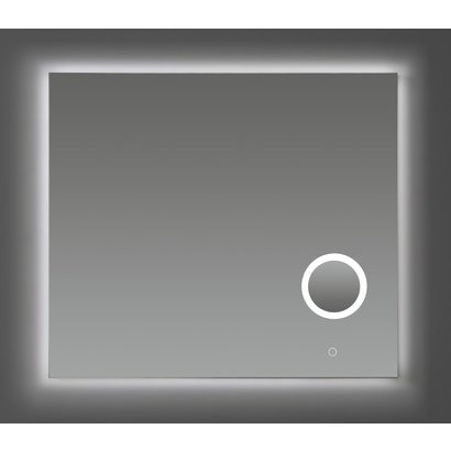Spiegel met indirecte verlichting en make-up spiegel 80 incl. spiegelverwarming
