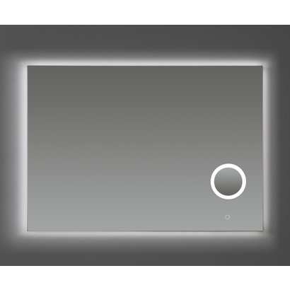 Spiegel met indirecte verlichting en make-up spiegel 100 incl. spiegelverwarming