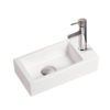 Fonteinset Keramiek Wit Qubic Mini