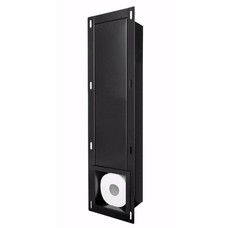 Inbouw-reserverolhouder Mat Zwart