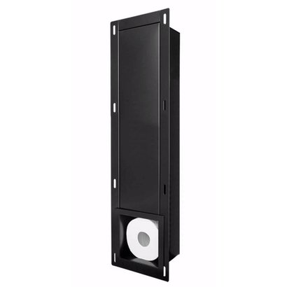 Inbouw-reserverolhouder Mat Zwart