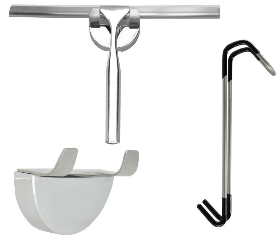 Douche-wisser chroom