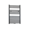 Radiator Lydia 120x60 cm grafiet met midden-onderaansluiting