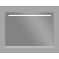 Spiegel met directe verlichting boven en indirecte verlichting onder 80 incl. spiegelverwarming