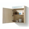 Spiegelkast met verlichting 60 Light Wood OP = OP