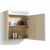 Spiegelkast met verlichting 60 Light Wood OP = OP
