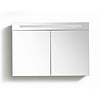 Spiegelkast met verlichting 80 Hoogglans Wit