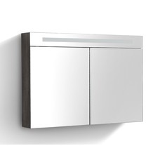 Spiegelkast met LED verlichting 100 Century Oak OP = OP