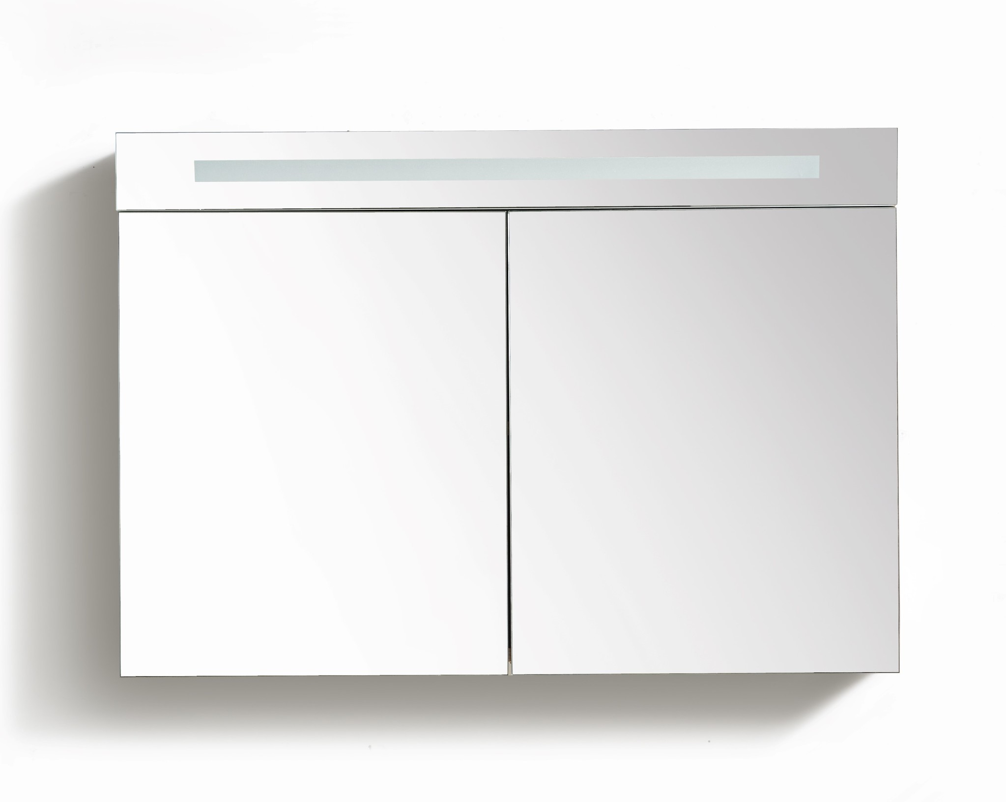 Spiegelkast met verlichting 120 Light Wood