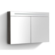Spiegelkast met LED verlichting 120 Century Oak OP = OP