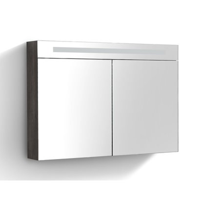 Spiegelkast met LED verlichting 120 Century Oak OP = OP