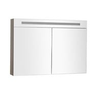 Spiegelkast met verlichting 120 Grey Oak OP = OP