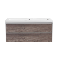 Badmeubelset greeploos 120 Century Oak zonder spiegel