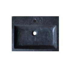 Wastafel Compact Stone natuursteen 60