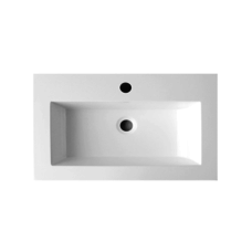 Wastafel Compact Mineraalmarmer 80