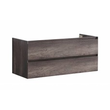 Badmeubel Infinity onderkast met greeplijst in korpus kleur 120 Century Oak OP = OP
