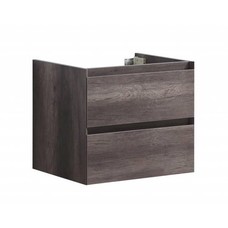 Badmeubel Infinity onderkast met greeplijst in korpus kleur 60 Century Oak OP = OP