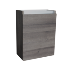 Fonteinkast met greeplijst aluminium Century OP = OP