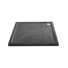 Douchebak natuursteen vierkant 100