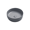 Waskom Keramiek Rond Victoria Color Line incl. clickwaste Mat Licht Grijs