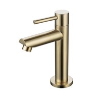 Fonteinkraan rond Goud Geborsteld