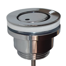 Vaste fontein waste universeel 5/4" Chroom