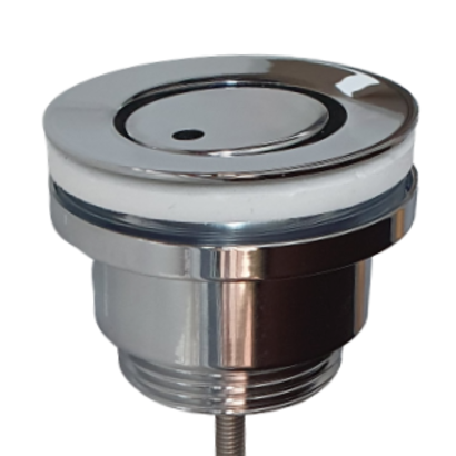 Vaste fontein waste Chroom