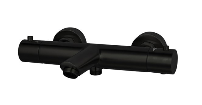 Badmengkraan thermostatisch Mat Zwart