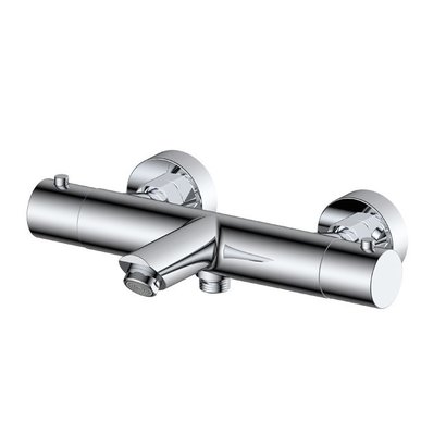 Badmengkraan thermostatisch rond Chroom