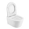 Wandcloset easy flush rimfree compact met slim toiletzitting softclose en quickrelease