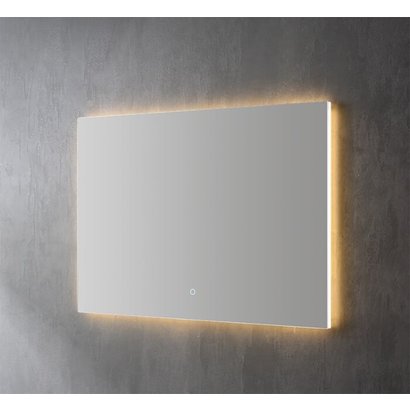 Spiegel decor met indirecte verlichting 120