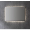 Spiegel decor met indirecte verlichting 120 incl. spiegelverwarming