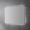 Spiegel decor Mat Zwart met indirecte LED verlichting, 3 kleur instelbaar & dimbaar 100