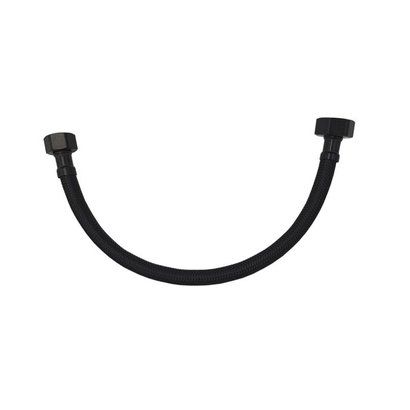 Aansluitslang 1/2"x3/8" Mat Zwart