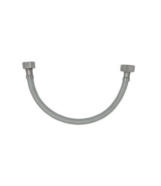 Aansluitslang 1/2"x3/8" RVS