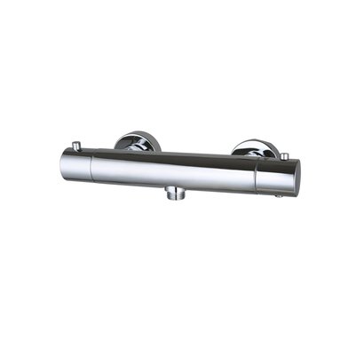 Douchemengkraan thermostatisch rond Chroom