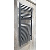 Radiator Lydia 120x60 cm grafiet met midden-onderaansluiting