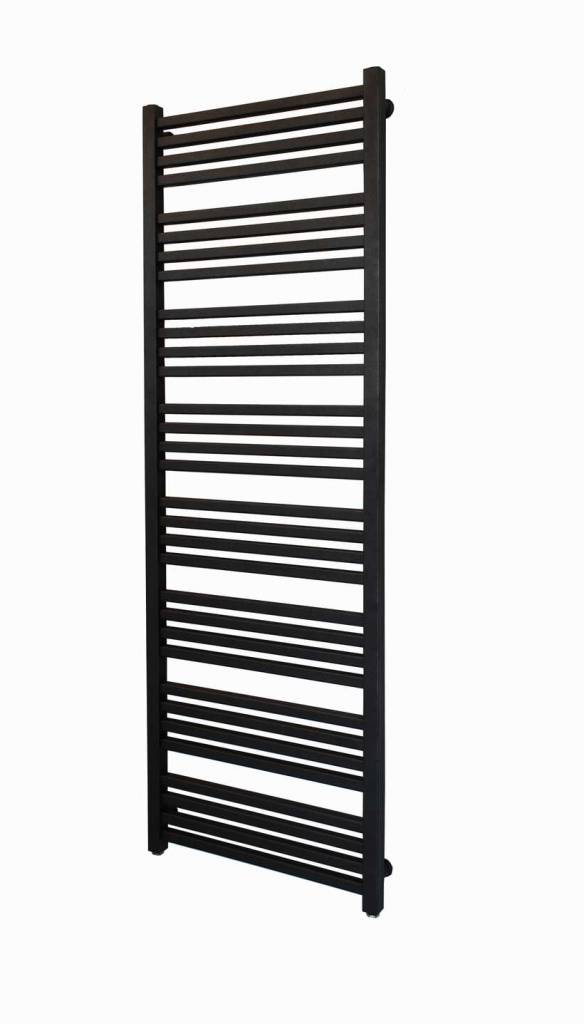 Radiator Block 150x50 cm Mat Zwart