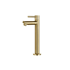 Fonteinkraan hoog Goud Geborsteld