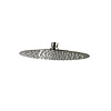 Hoofddouchekop ultra thin Gun Metal rond 30 cm