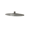Hoofddouchekop ultra thin Gun Metal rond 25 cm