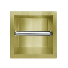 Inbouw rolhouder Goud geborsteld