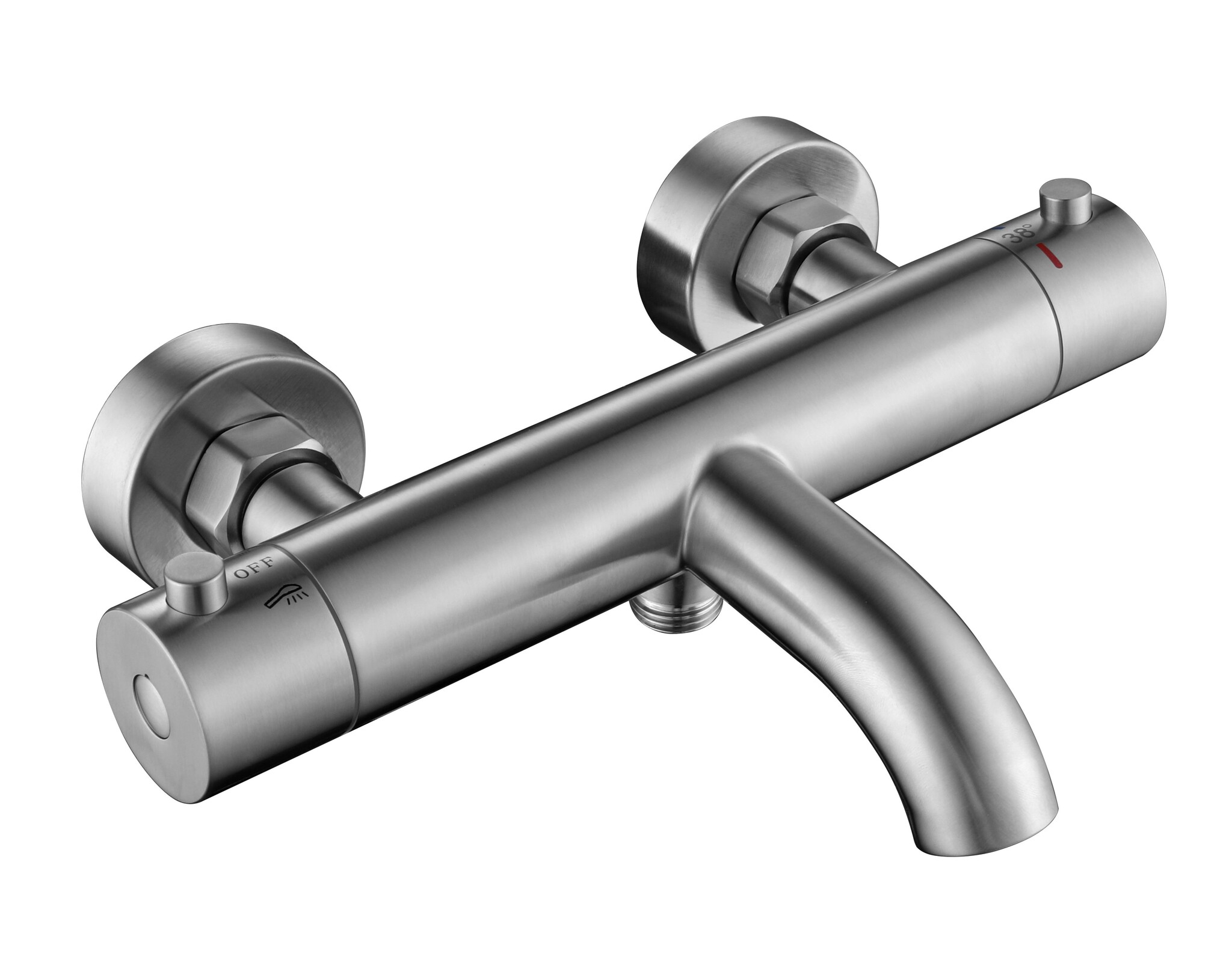 Badmengkraan thermostatisch RVS